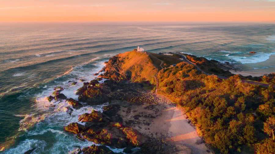 Tacking Point ved Port Macquarie