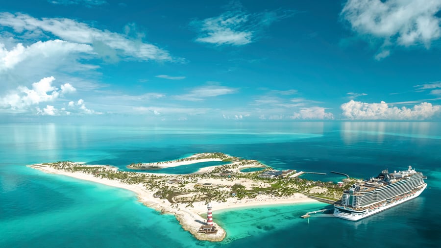Ocean Cay MSC Marine Reserve i Bahamas