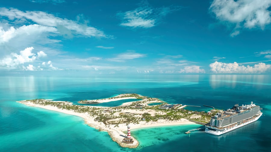 Ocean Cay MSC Marine Reserve i Bahamas