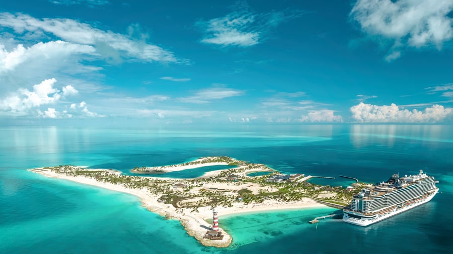 Oplev Ocean Cay MSC Marine Reserve i Bahamas