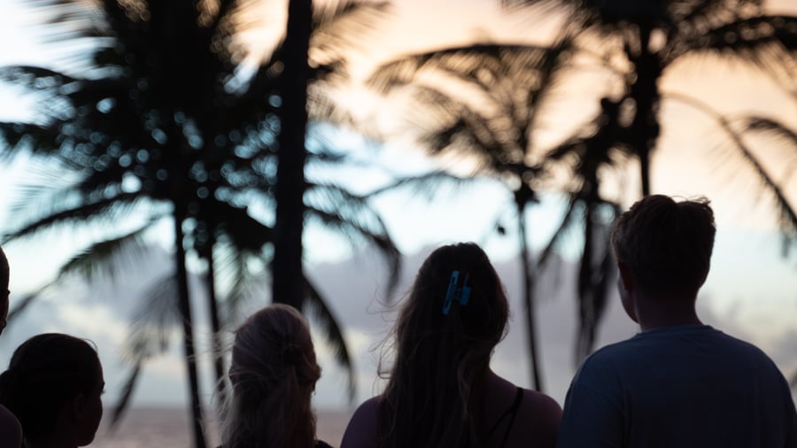 Sunsets in Sri Lanka