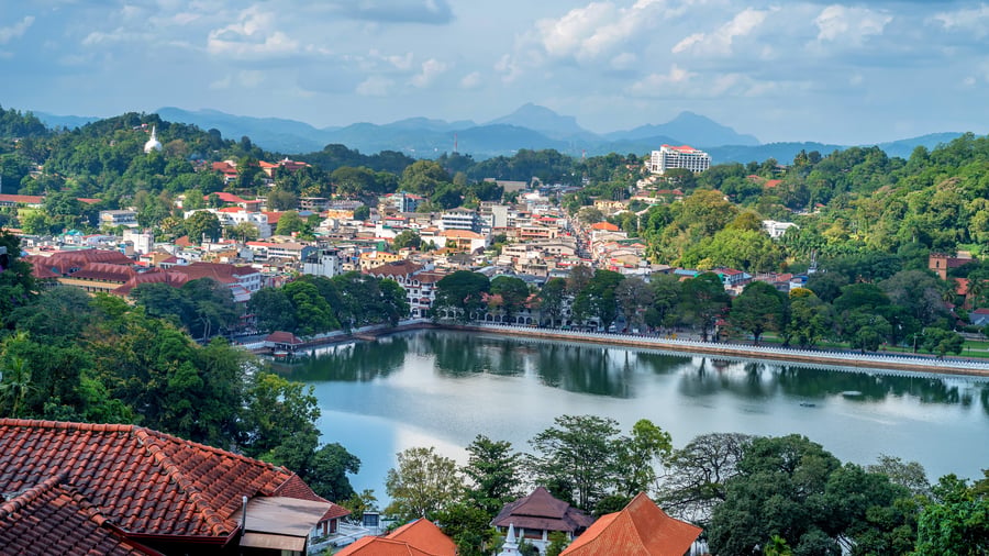 Utsikt över Kandy