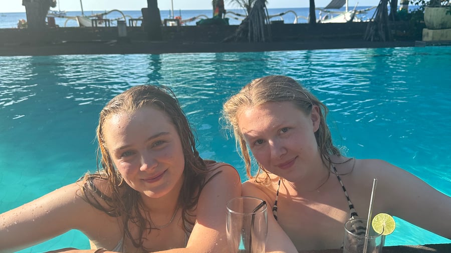 Relax at the pool