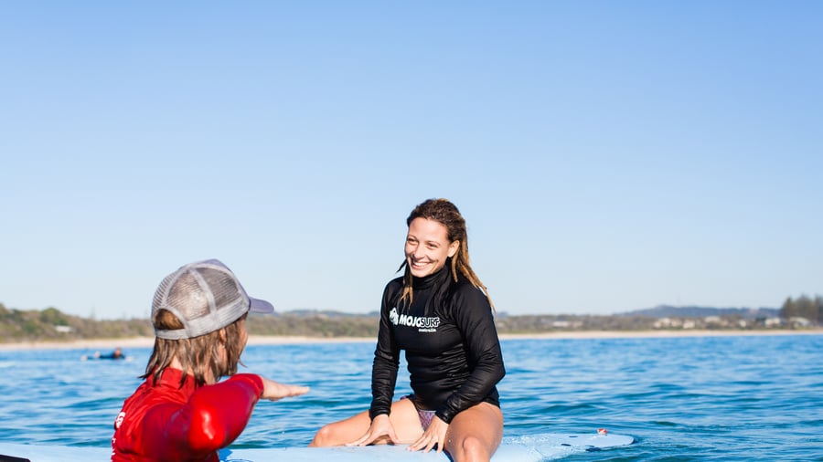 Improve your surf game with surf lessons