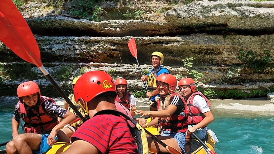 Rafting in Albania