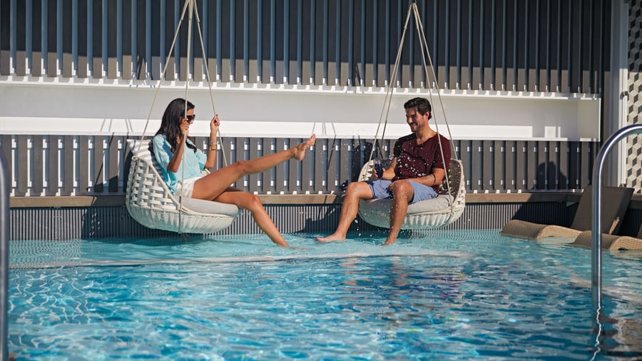 Find dit eget personlige spot ombord på skibet