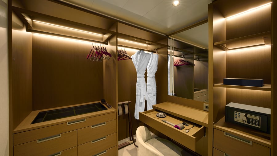 Deluxe Penthouse Suite garderobe