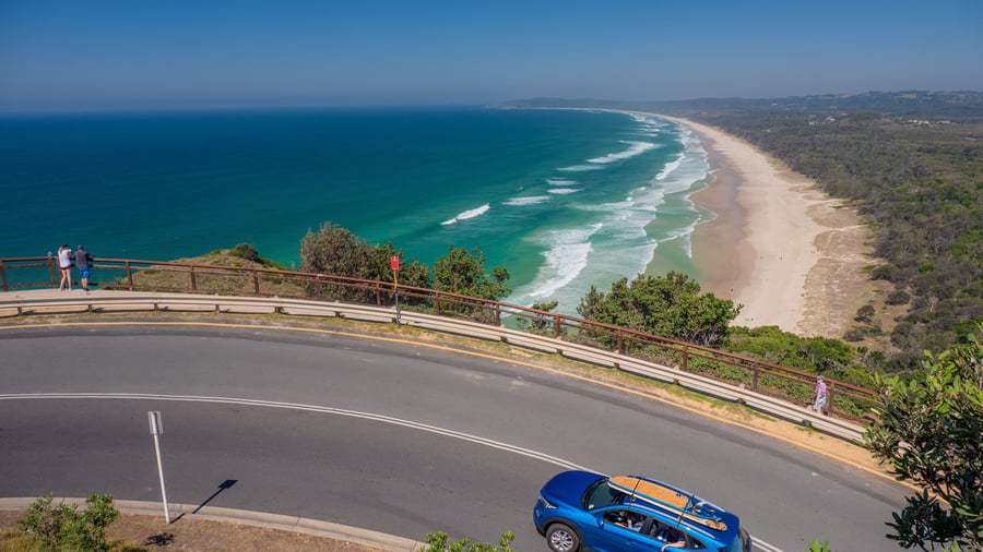 Strandene ved Byron Bay