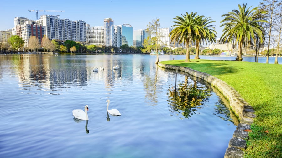 Lake Eola, Orlando, Florida