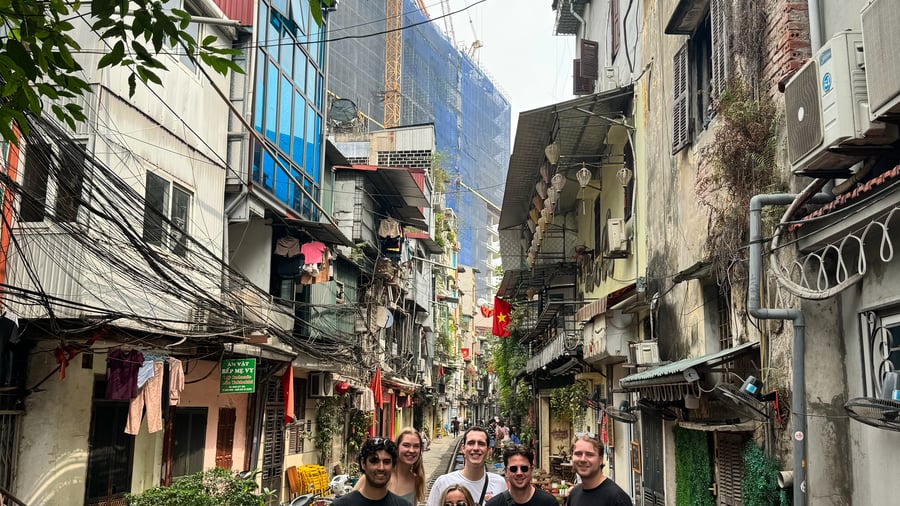 Meet your group in Hanoi