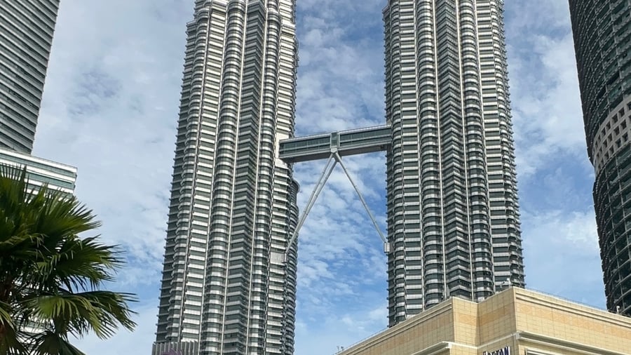 Twin towers i Kuala Lumpur