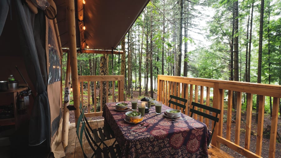 Huttopia Les Deux Lacs-Laurentides