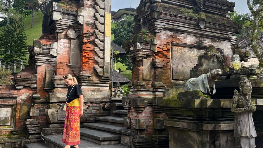 Temple visit in Ubud, Bali