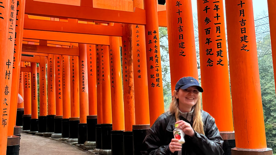 You can still visit must-sees like Senbon Torii