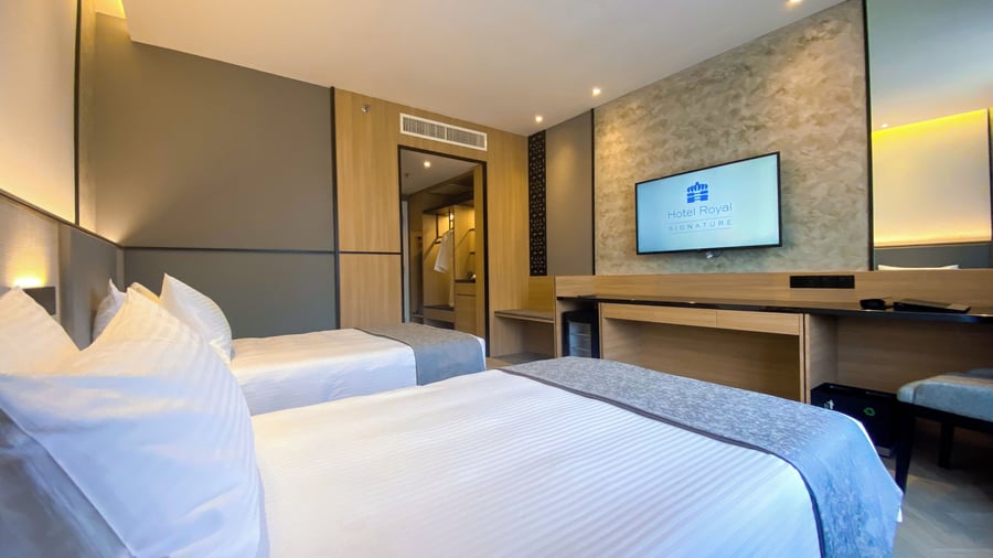 Deluxe værelse på Hotel Royal Signature