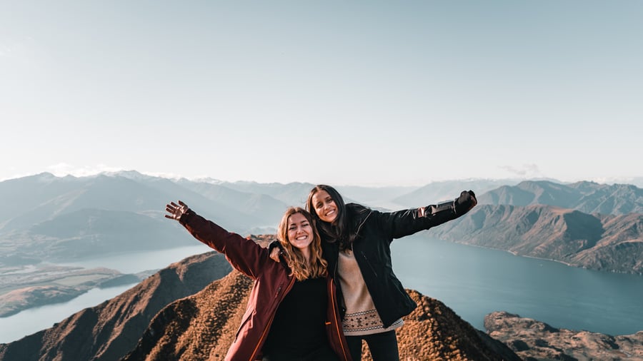 Hiking in New Zealand