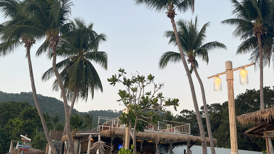 Beach chill on Koh Tao