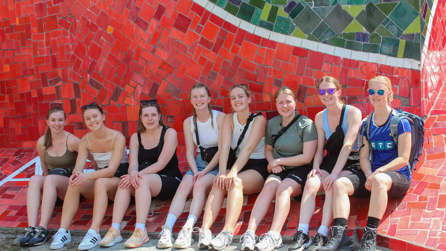 Group trip in Brazil