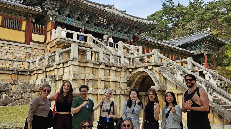 Disconnect from the city and embrace temple life