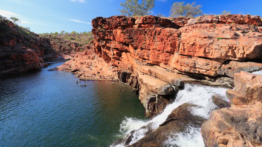 Bell Gorge i Wunaamin Miliwundi Ranges