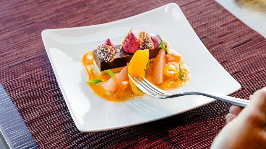 Plate of food