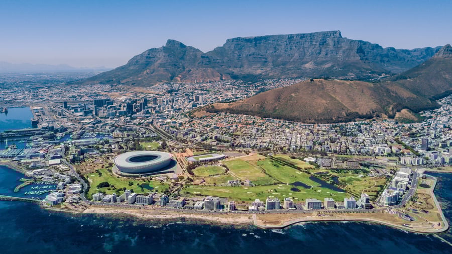 Cape Town i Sydafrika