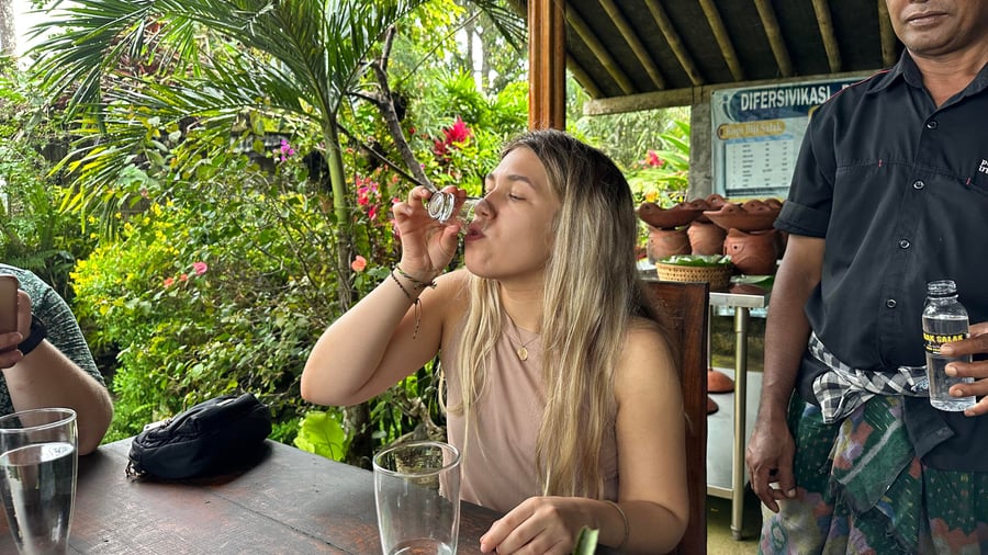 Arak tasting