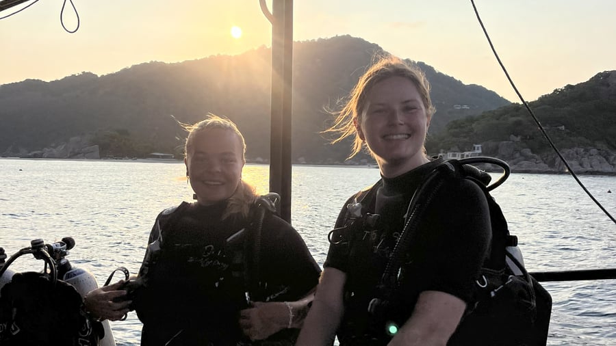 Diving in Koh Tao