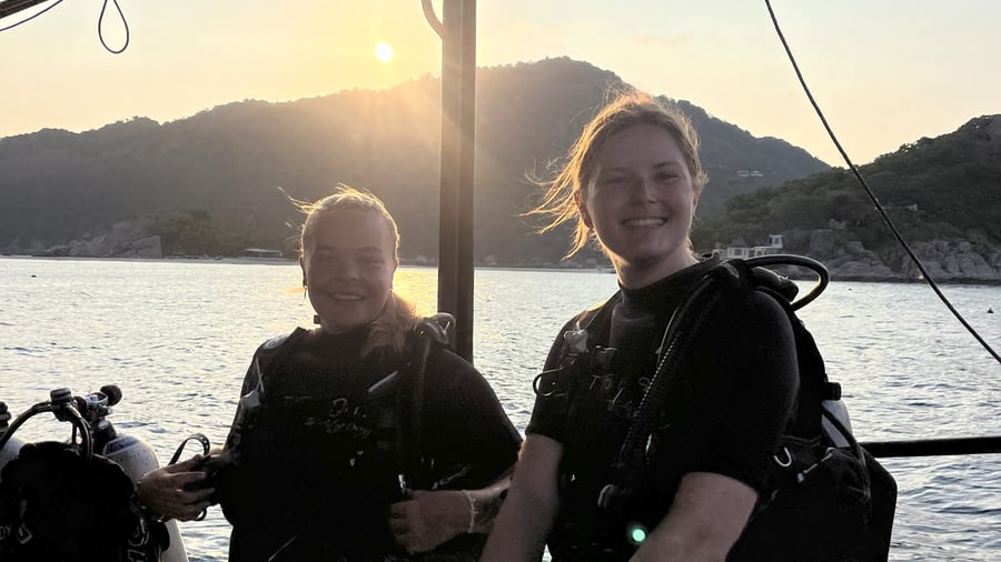 Diving in Koh Tao