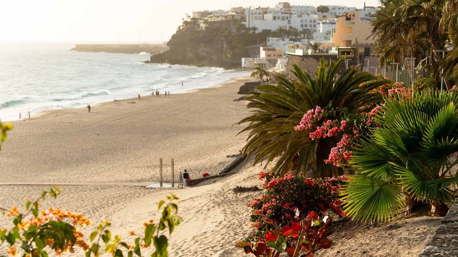 Strand på Fuerteventura