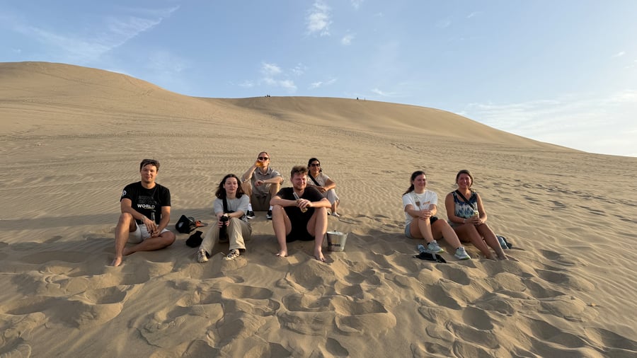 In the desert 