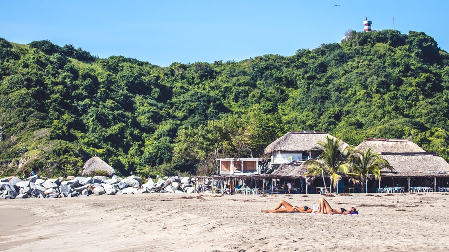Enjoy the stunning beaches in Puerto Escondido