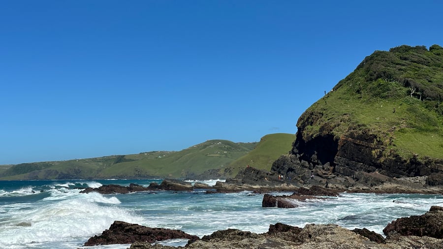 Eastern Africa coast line