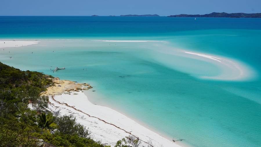 Turquoise water in Australia