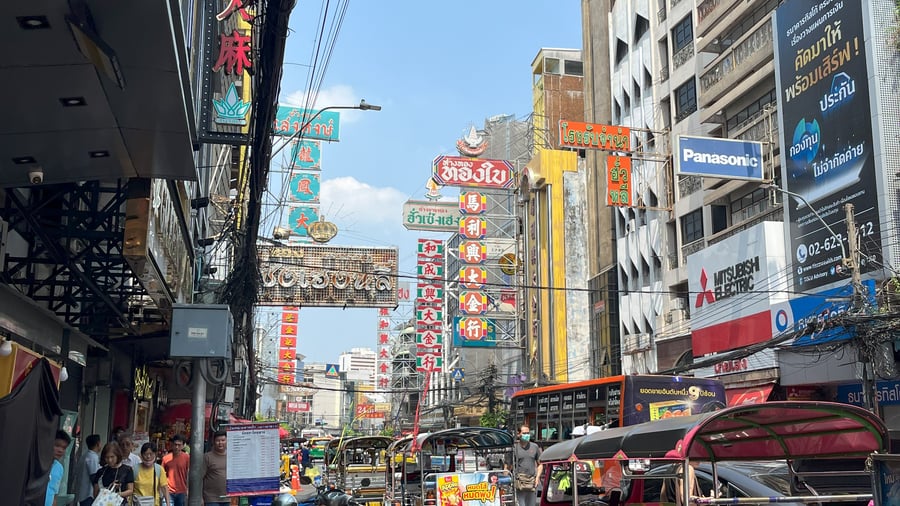 Explore the streets of Bangkok