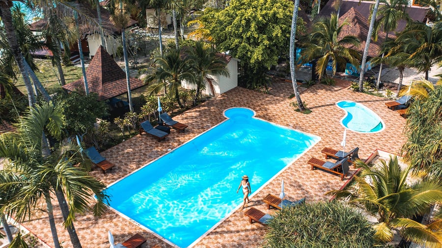 Luksuriøse omgivelser på Koh Mook i Thailand