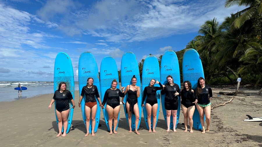 Leer surfen in Santa Teresa