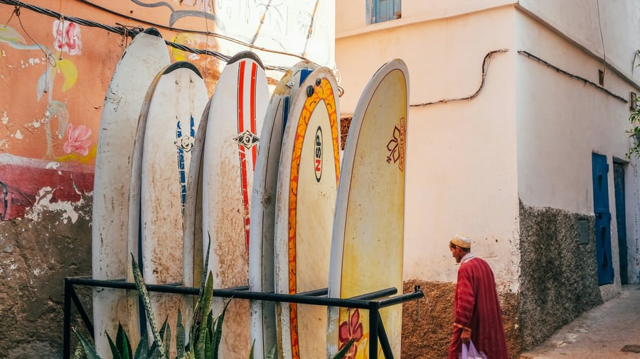 Surf's up in Taghazout