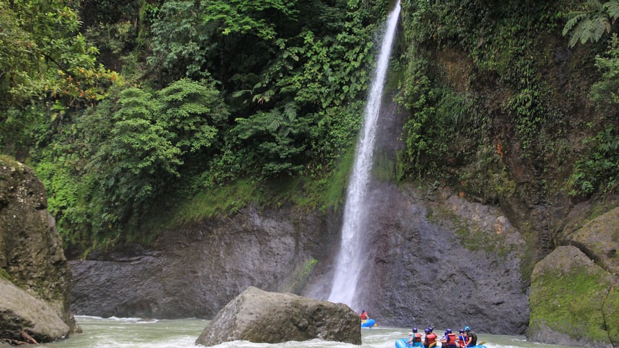 River rafting på Pacuare-floden
