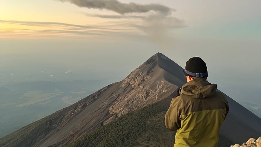 Climb the Acatenango volcano
