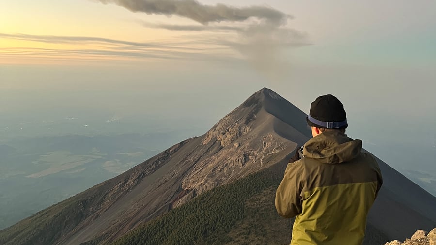 Hiking adventure in Guatemala