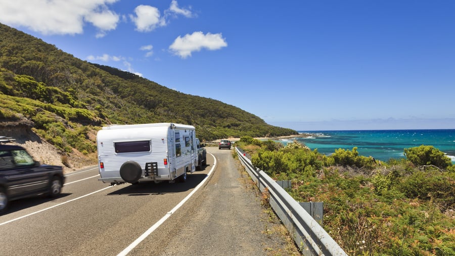 Great Ocean Road i det sydlige Australien