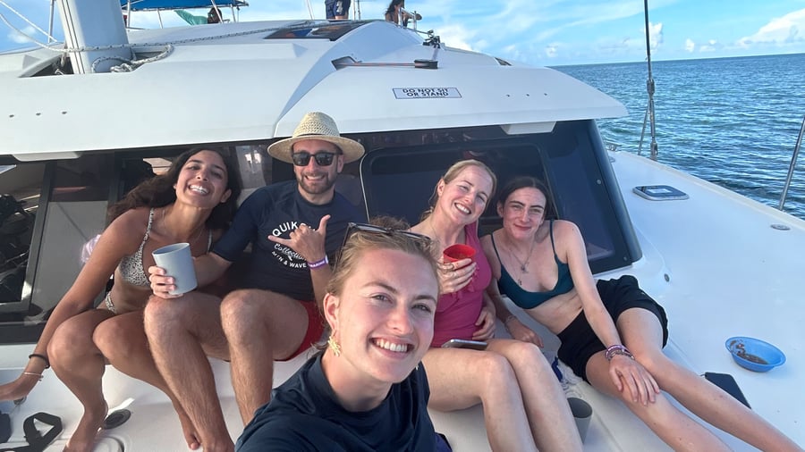 Go sailing in Belize with a group