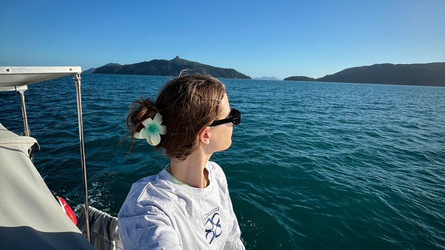 Sail the Whitsundays and sleep on the reef