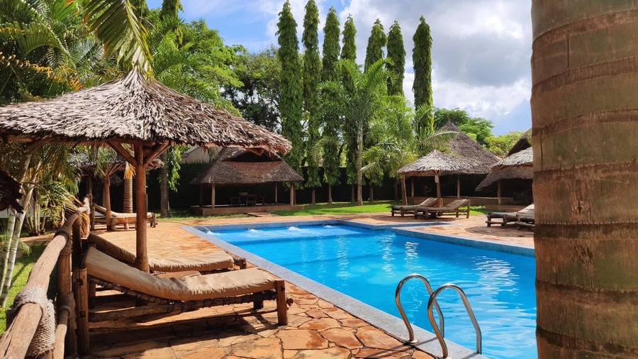 Relax in Moshi after finishing the trek
