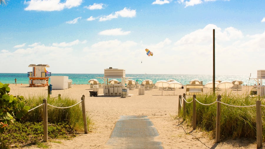 Summer never ends in Florida. 