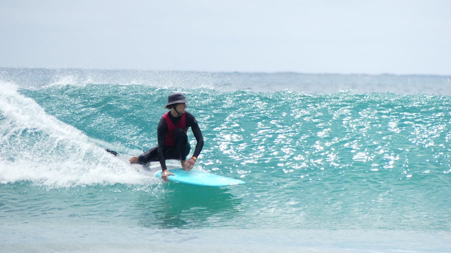 Australische surfer dude