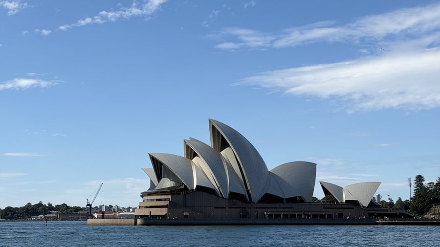 Ikoniska Sydney Opera house