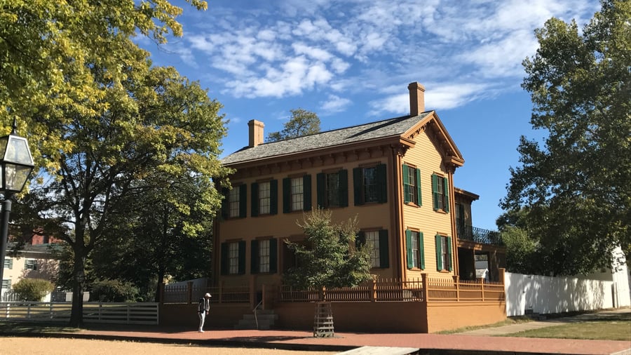 Lincoln Home National Historic Site i Springfield
