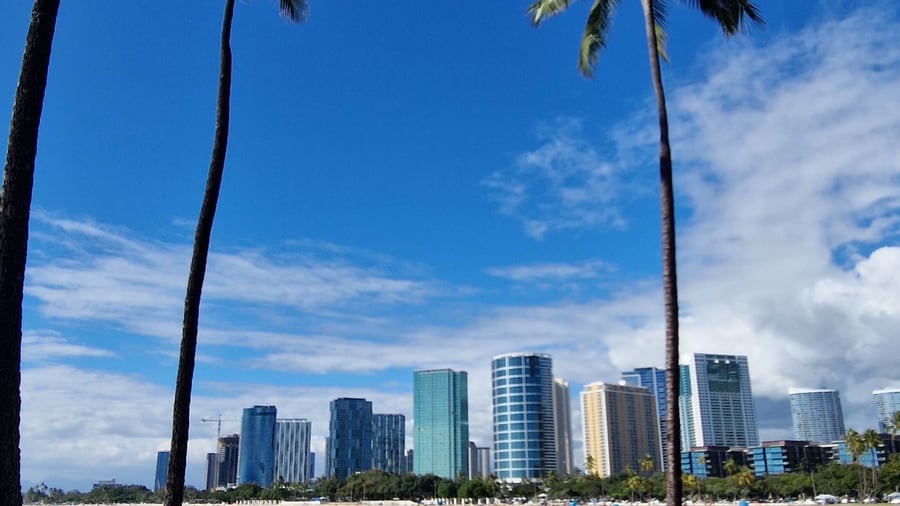 Unwind on Oahu's famous Waikiki Beach